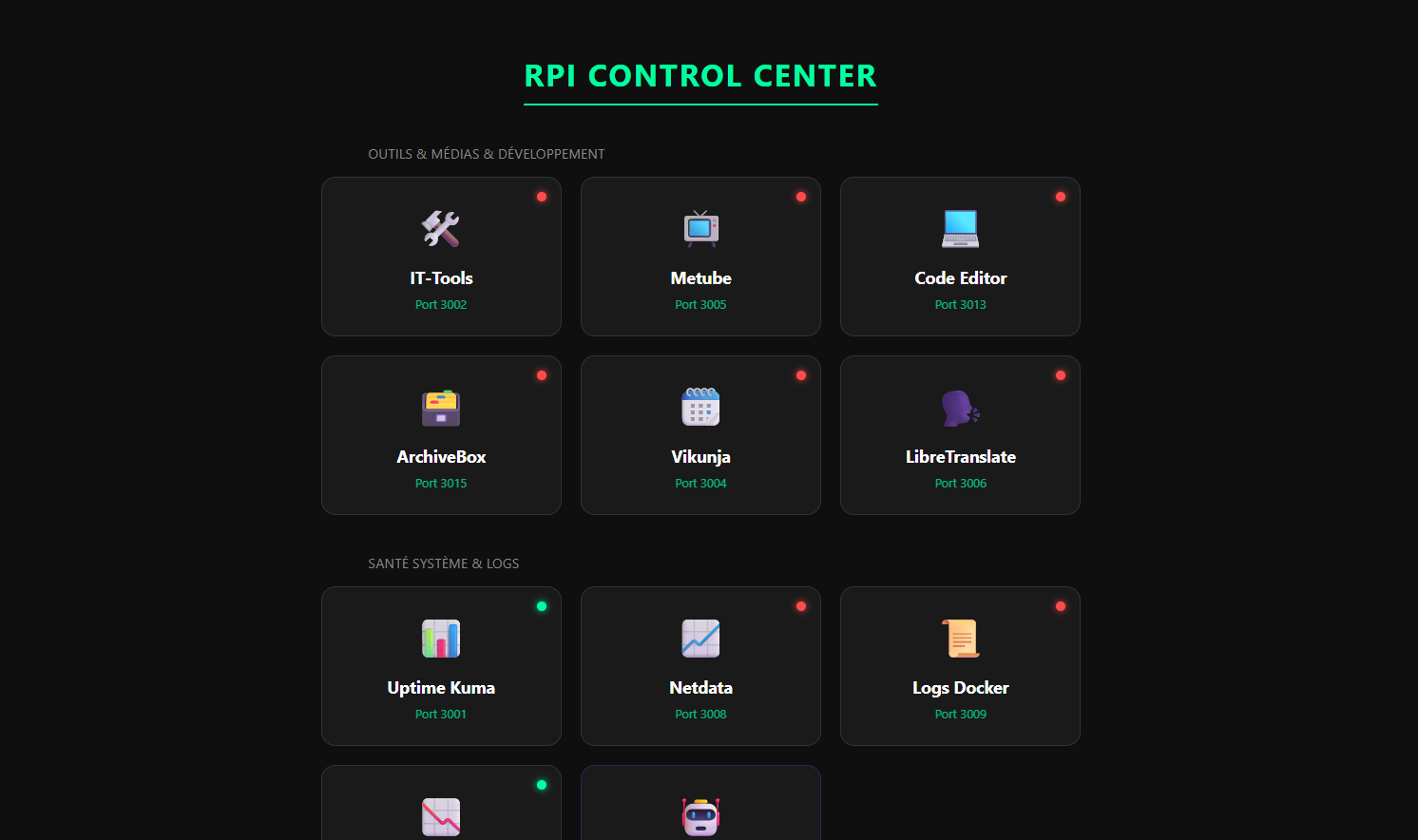 Aperçu App pi